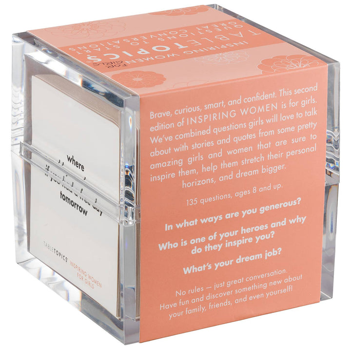 TableTopics Inspiring Women For Girls | Conversation Questions