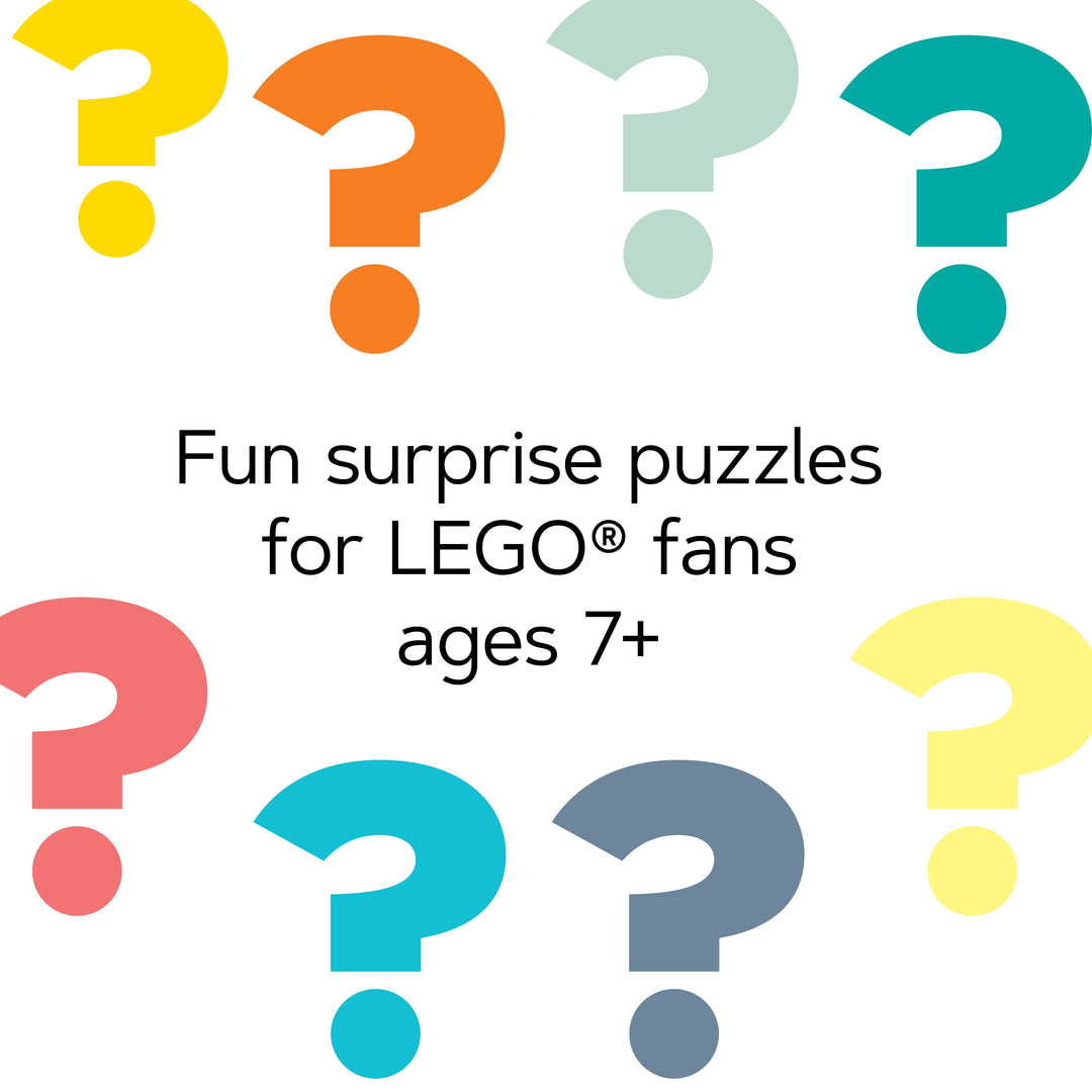 Blue Edition: LEGO Mystery Minifigure Puzzles