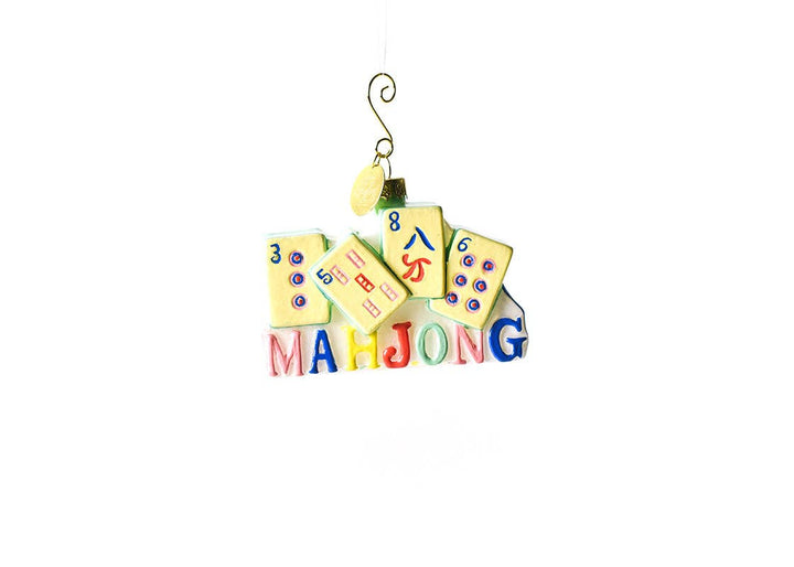 Mahjong Shaped Ornament