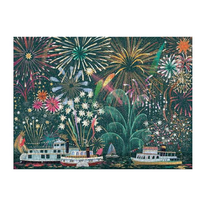 Fireworks Jubilee Foil Puzzle, 1000 Piece
