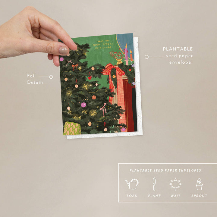 Cozy Christmas Greeting Card