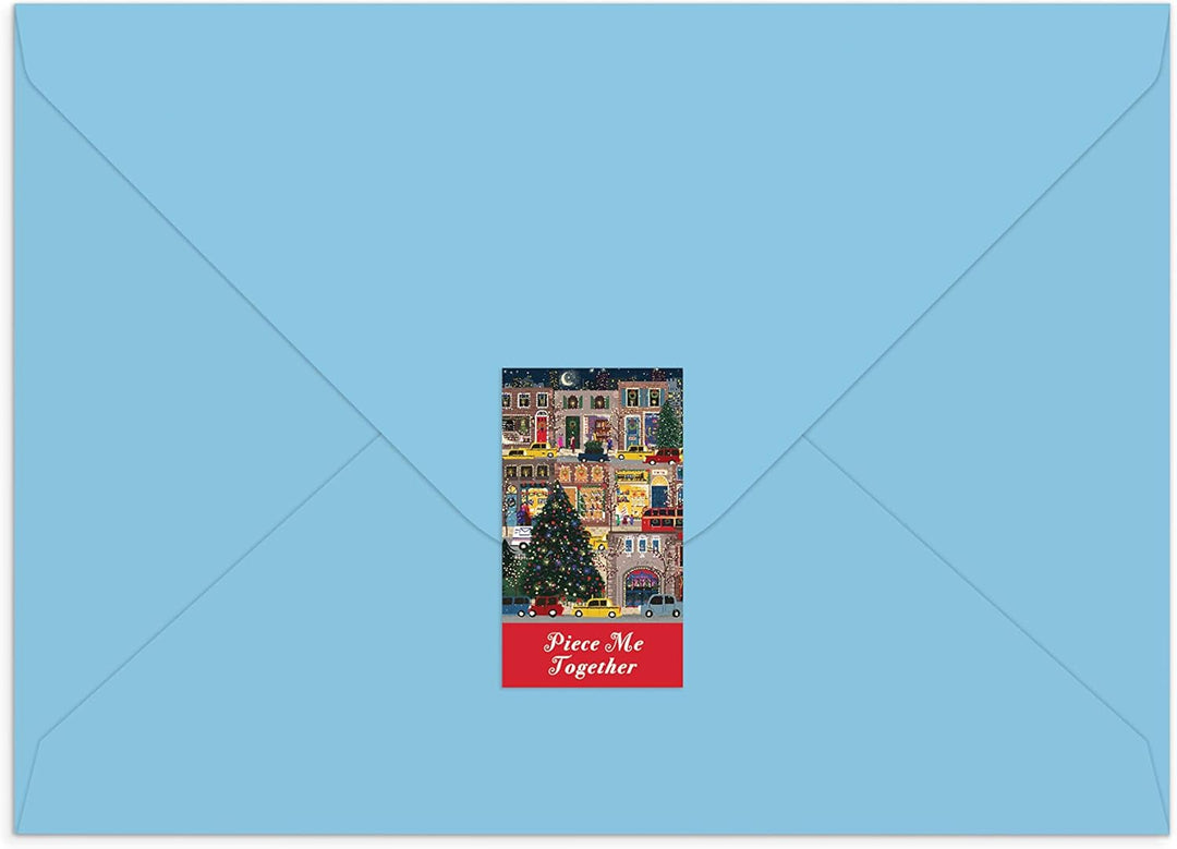 Joy Laforme Winter Lights Greeting Card Puzzle