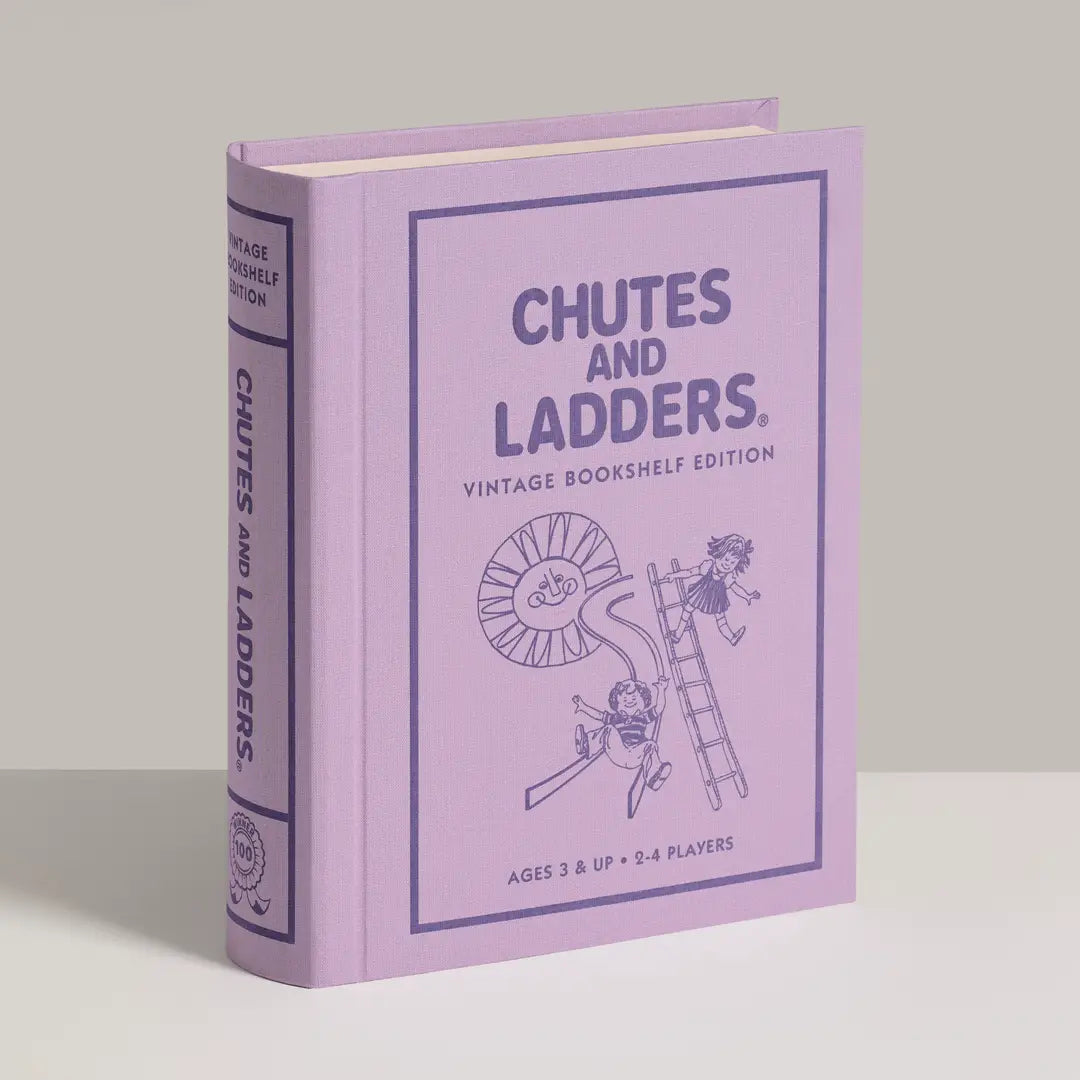 Chutes & Ladders | Vintage Bookshelf Edition