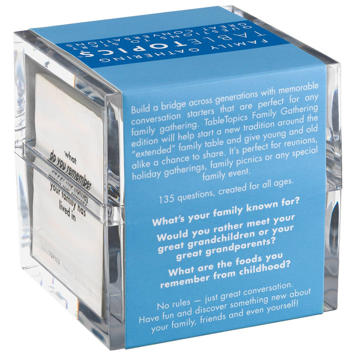 TableTopics Family Gathering | Conversation Starter Game