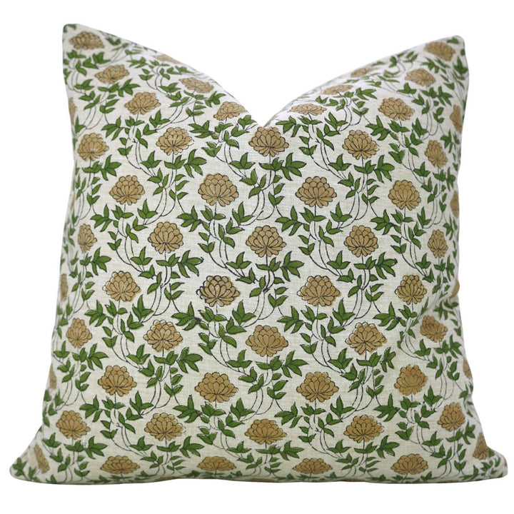 Bold Block Design Linen Blend Pillow, 20" x 20"