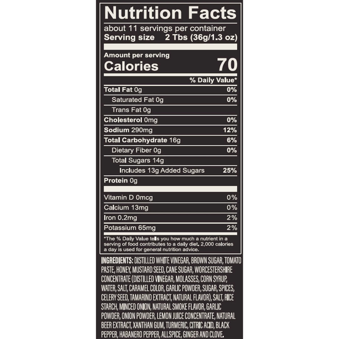 Sweet Heat Honey Habanero BBQ Sauce, 13.5 Ounces