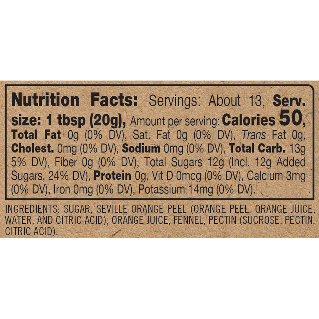 Seville Orange + Fennel Preserves