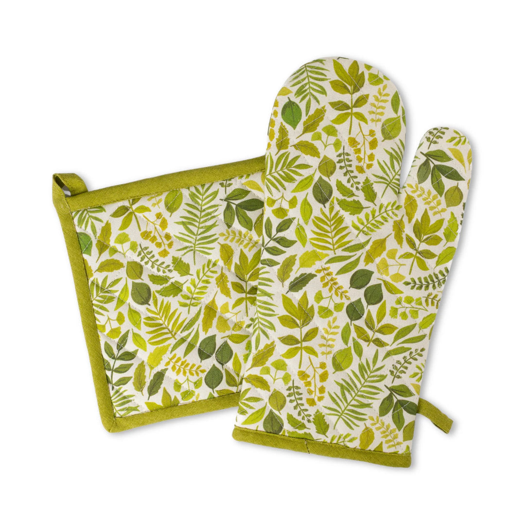 Forest Floor Oven Mitt & Pot Holder Set