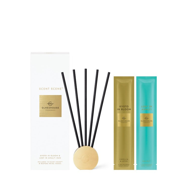 Scent Scene Duo - LOST INÂ AMALFI & KYOTO IN BLOOM