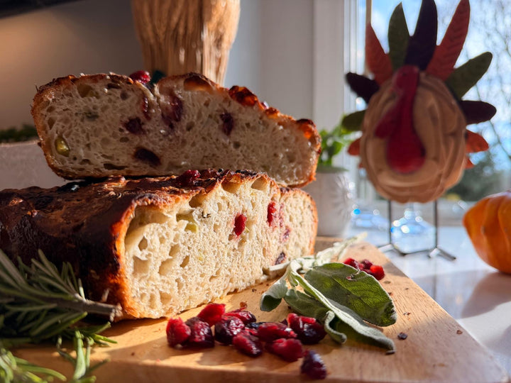 Savory Thanksgiving Focaccia