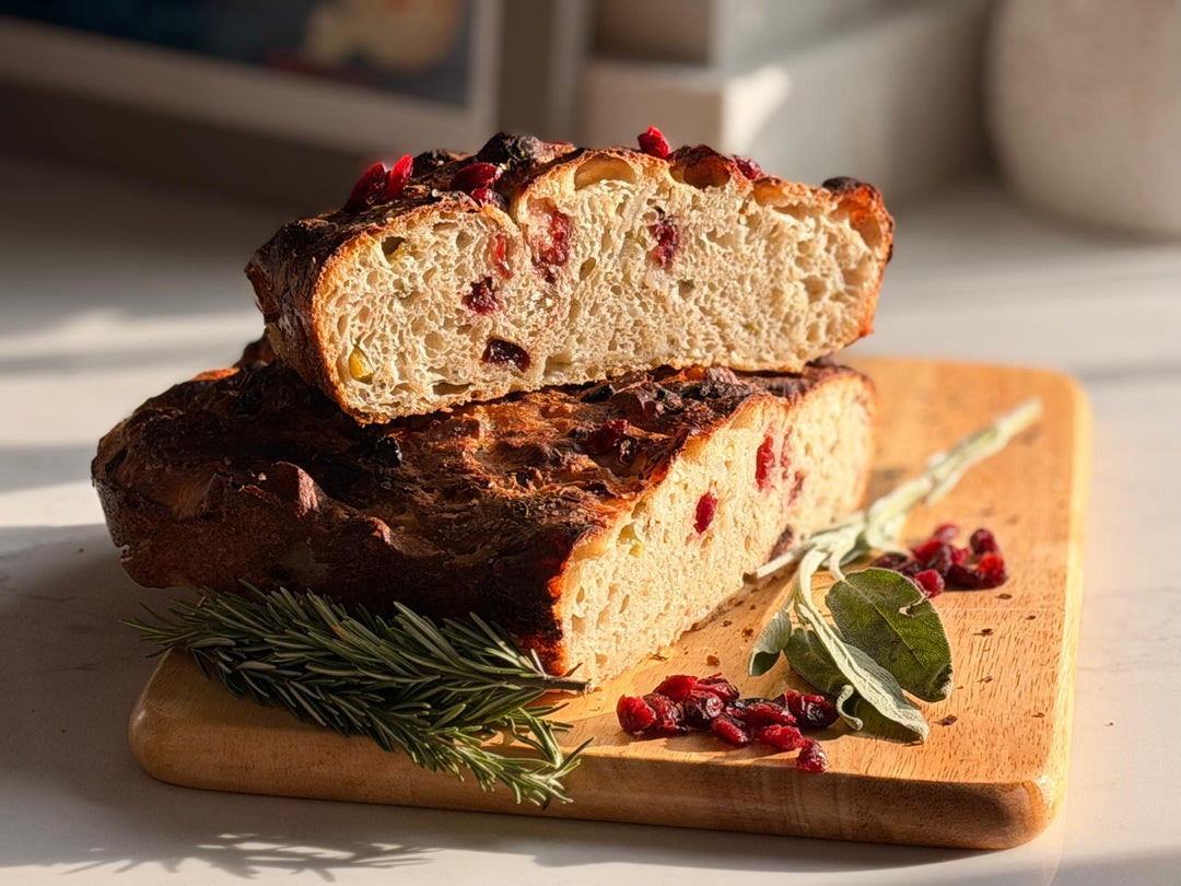 Savory Thanksgiving Focaccia