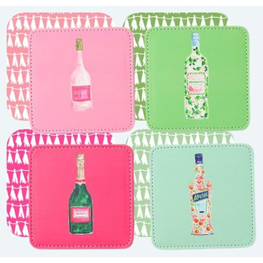 Cocktails Coasters Set/4