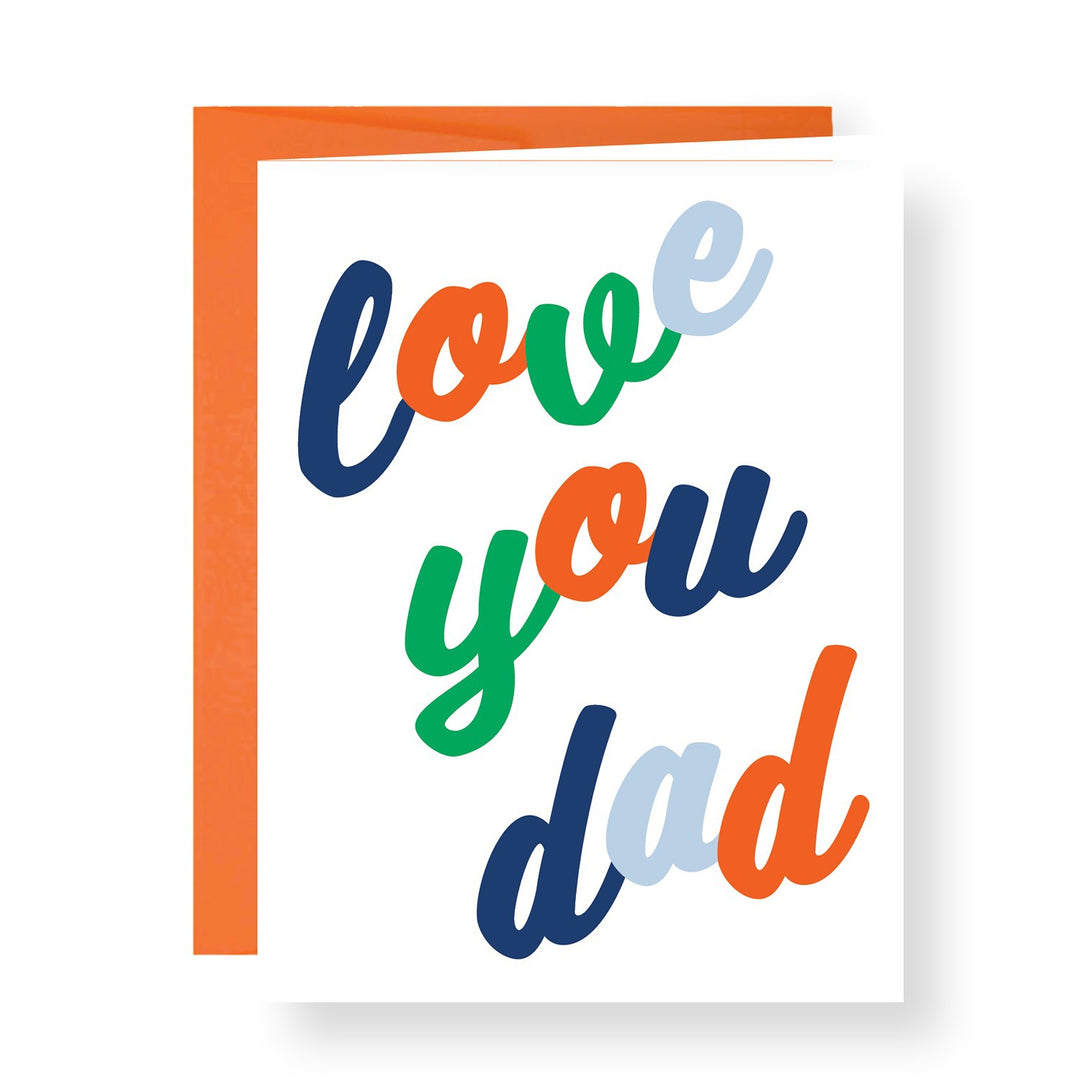 Love You Dad Greeting Card