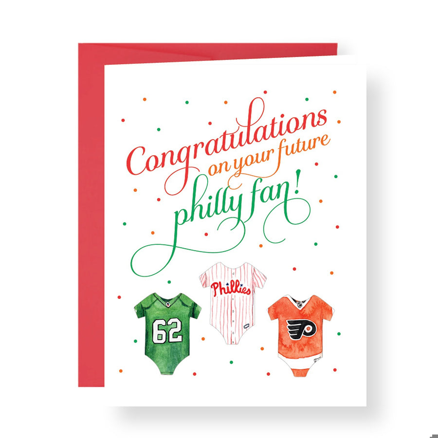 Future Philly Fan Greeting Card