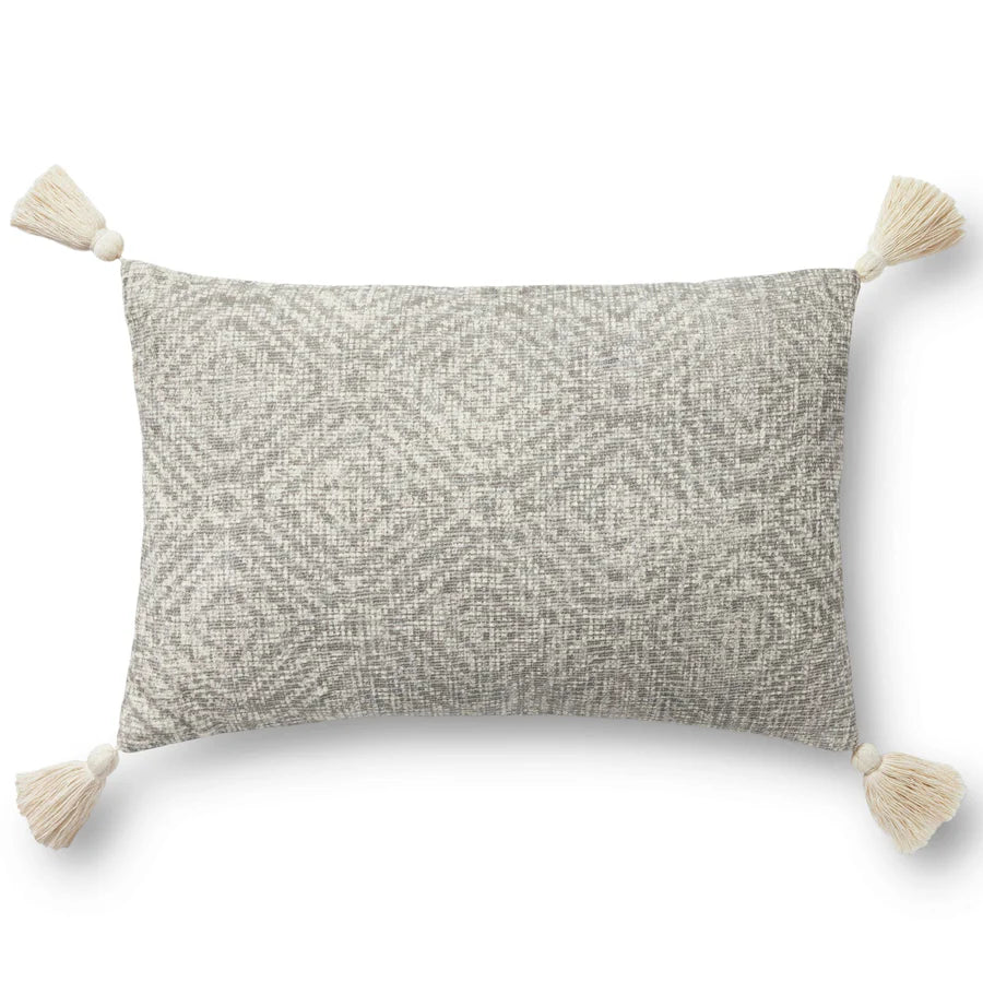 Pillow Lt Grey 13x21