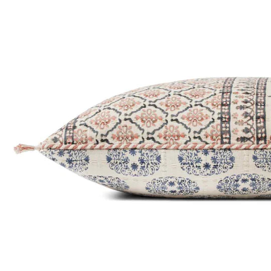 Pillow Pink/Multi 22x22
