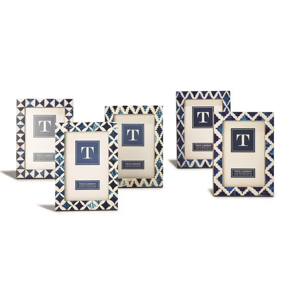 Indigo Picture Frame, 4" x 6"