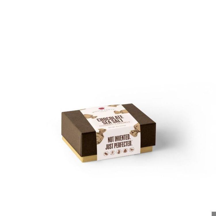 1/4 lb choc/salt caramel gift box