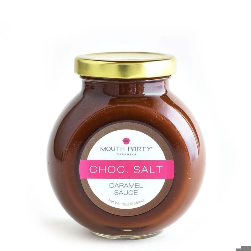 12 oz choc/salt caramel sauce jar