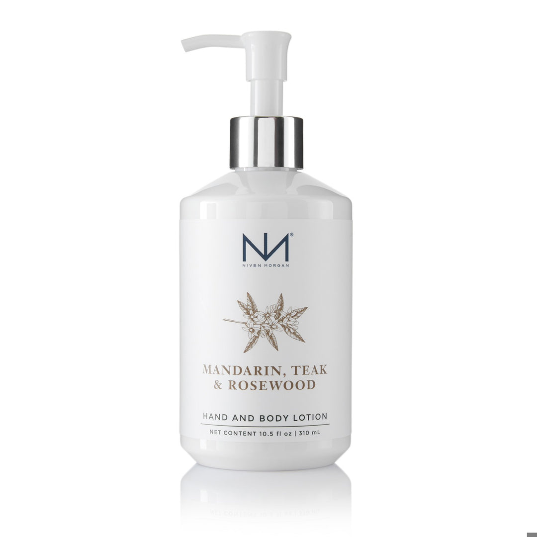 MT-HLMT 10.5 oz Mandarin Teak And Rosewood Signature Hand Lotion