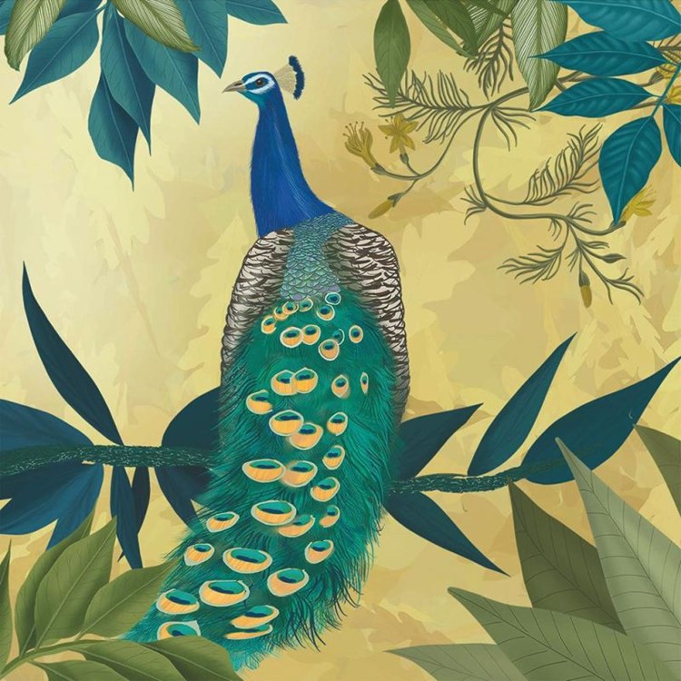 BEV-GILDED PEACOCK
