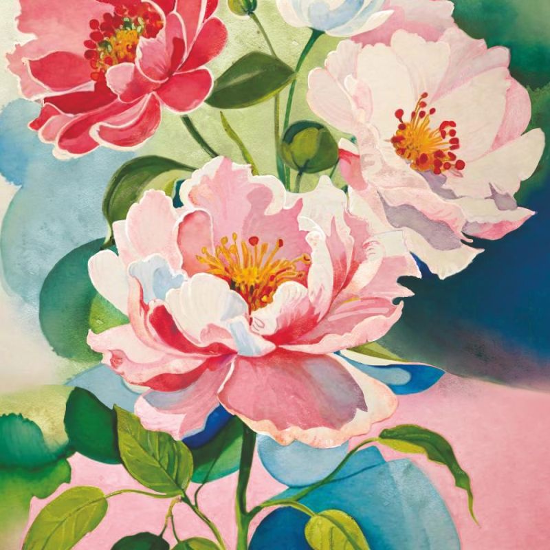 BEV-PEONY BOUQUET