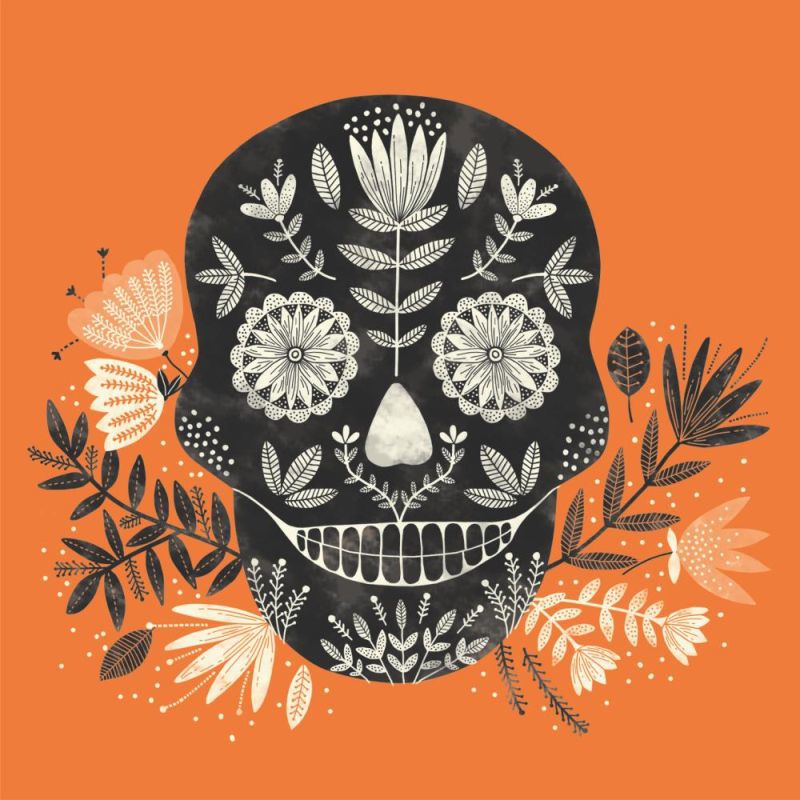 BEV- SUGAR SKULL