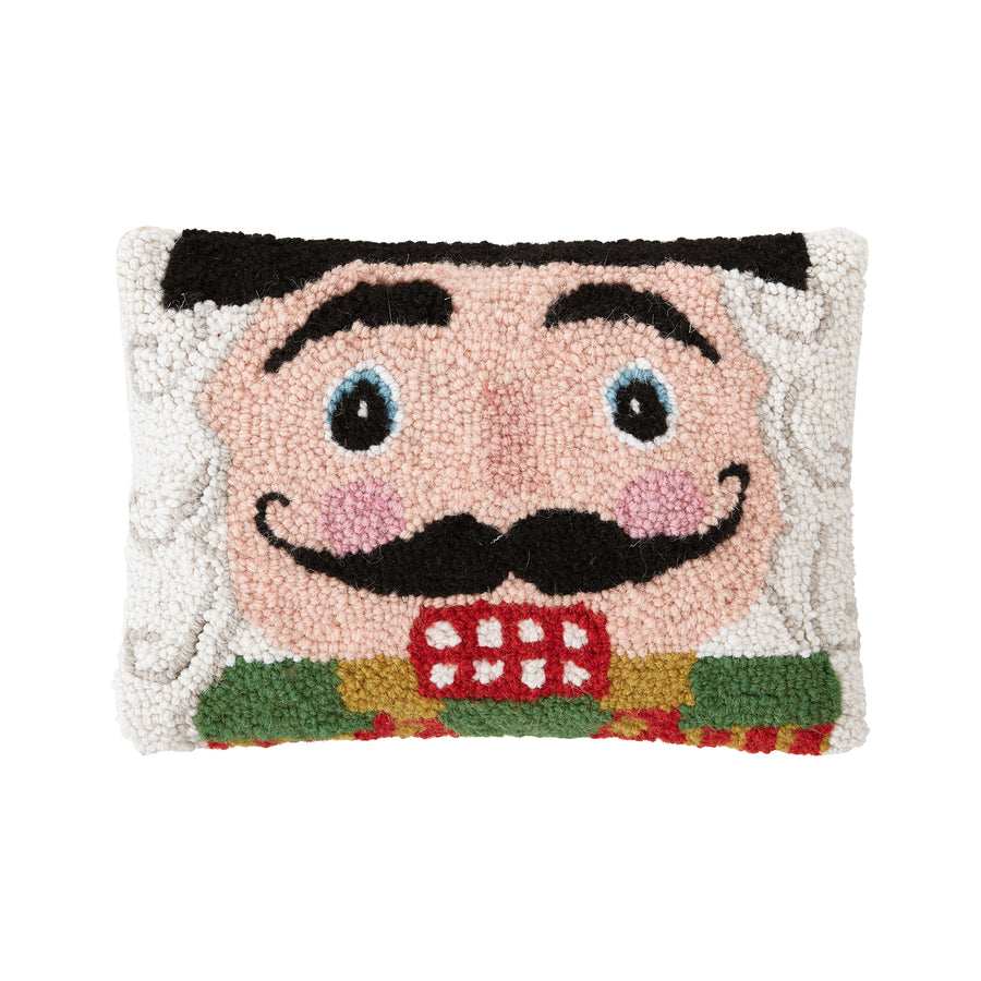 Nutcracker Face Hook Pillow Poly Filled M/3