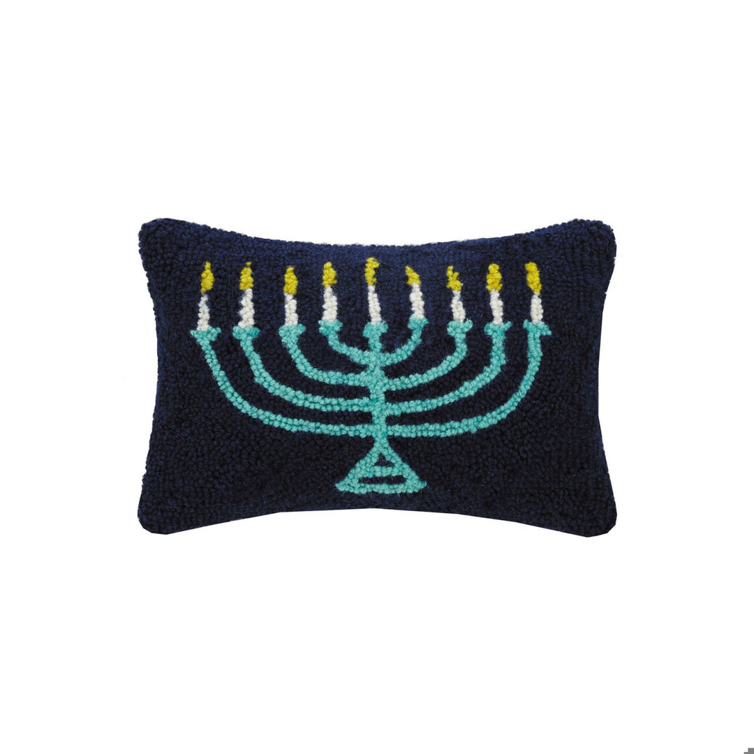 Menorah Hook Pillow Poly Filled