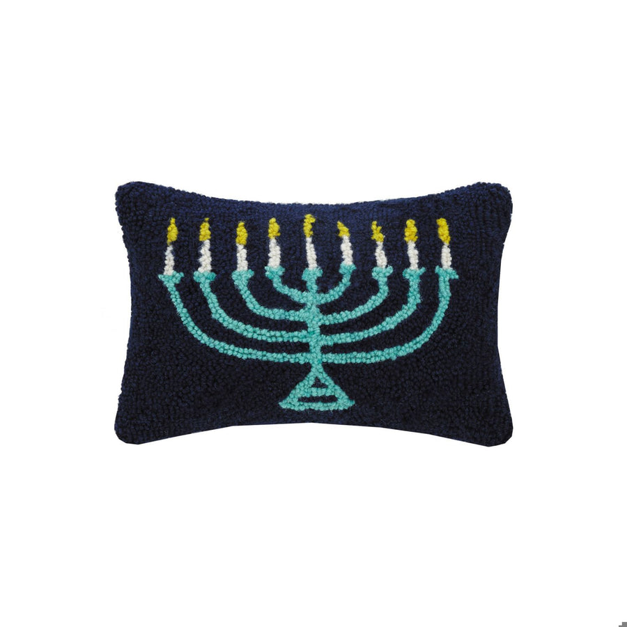 Menorah Hook Pillow Poly Filled