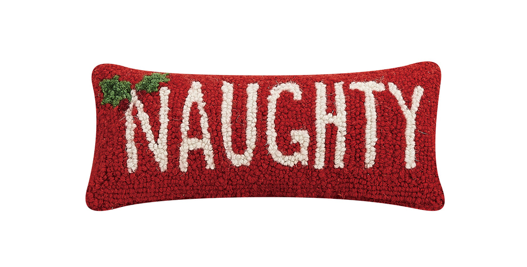 Naughty Hook Pillow Blown-In Filled