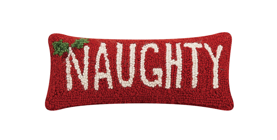 Naughty Hook Pillow Blown-In Filled