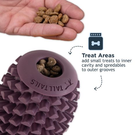 Natural Rubber Pinecone, 4"