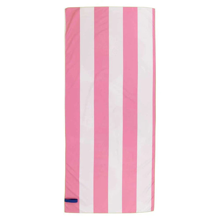Pink Poppies Reversible Beach Towel