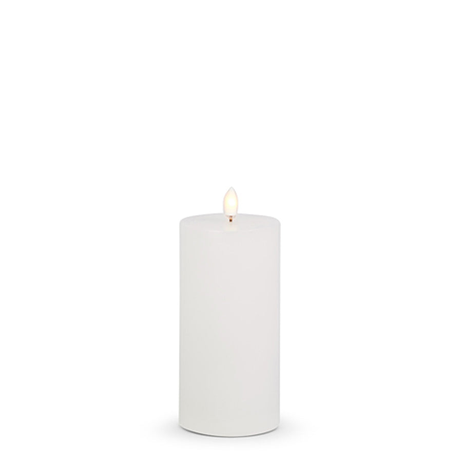 3 X 6 White Pillar Candle