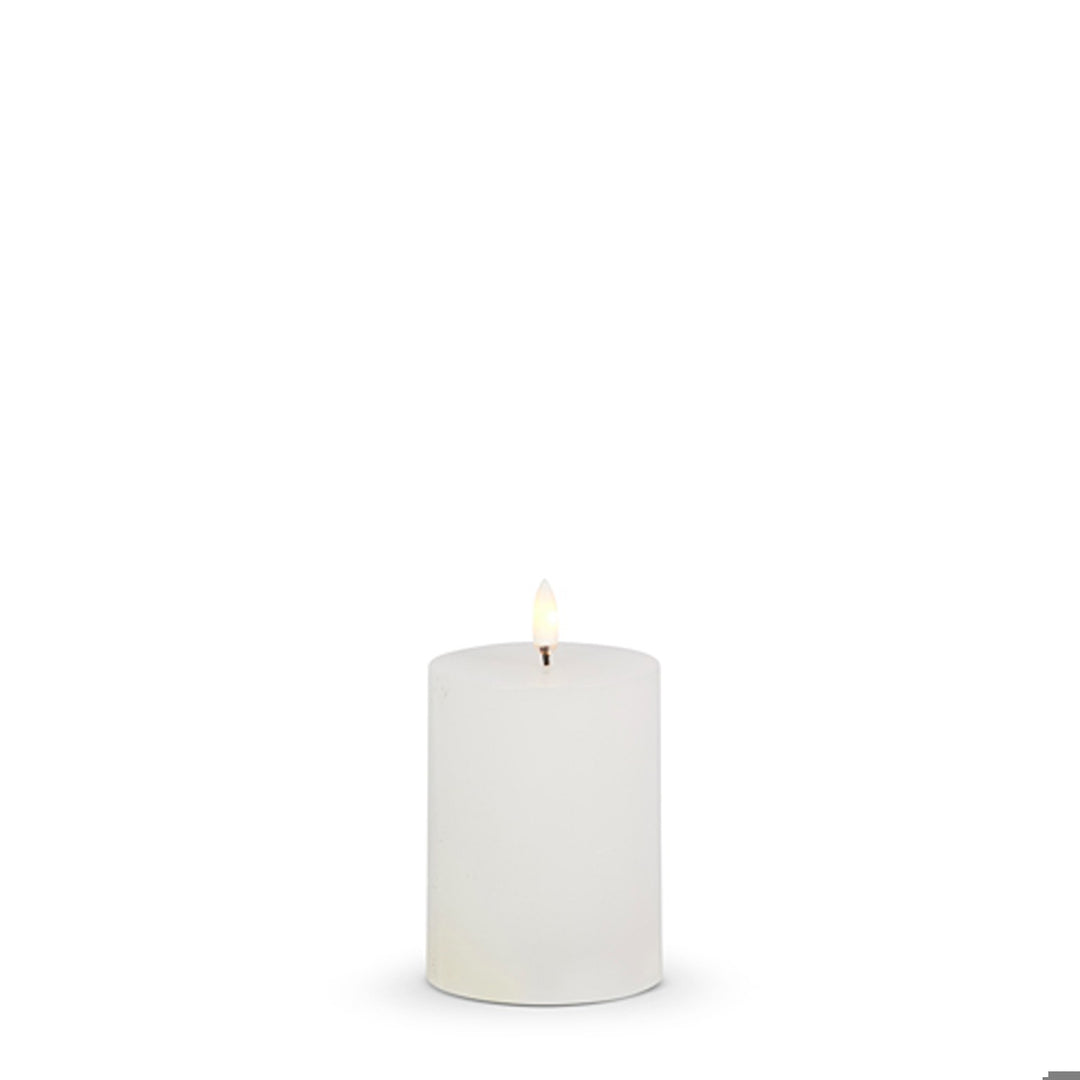 3 X 4 White Pillar Candle