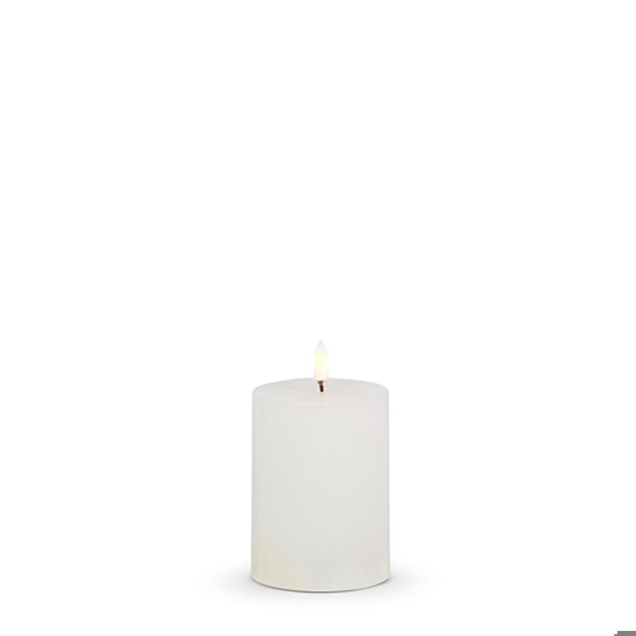 3 X 4 White Pillar Candle
