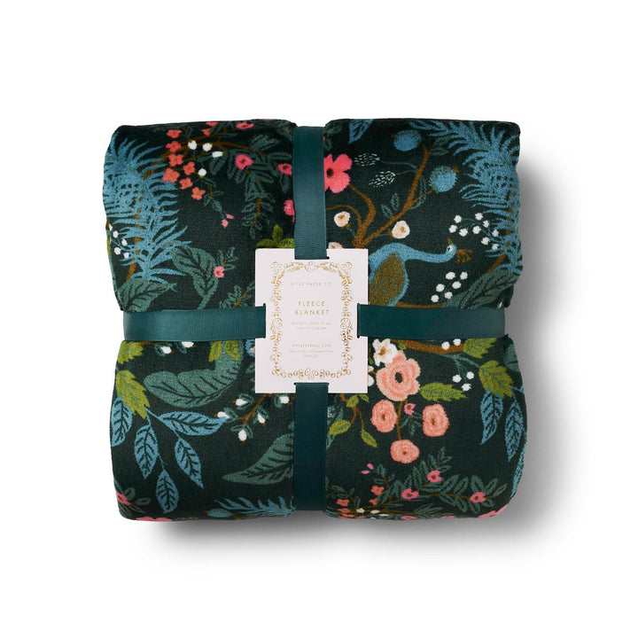 Peacock Fleece Blanket