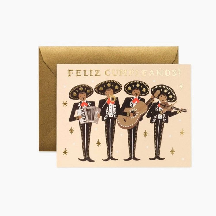 Mariachi Birthday Card