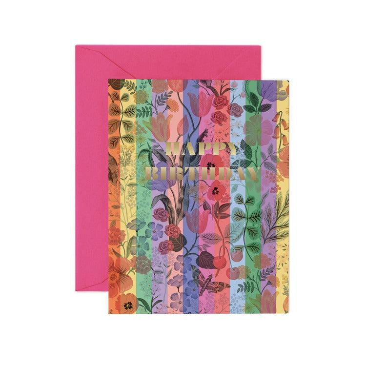Kaleidoscope Birthday Card