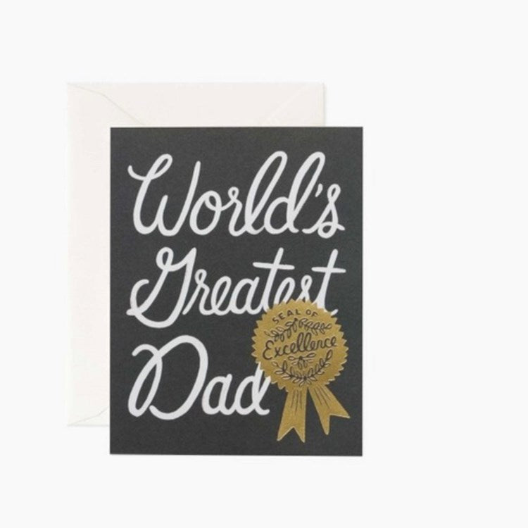 World's Greatest Dad Card