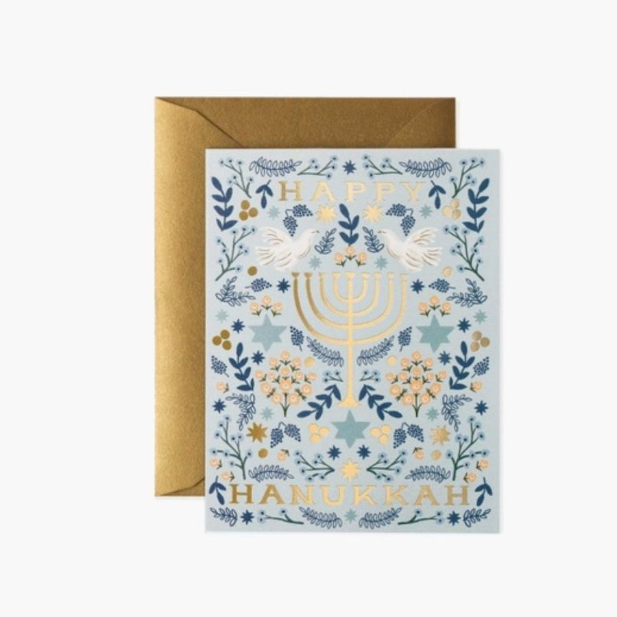 Hanukkah Menorah Card
