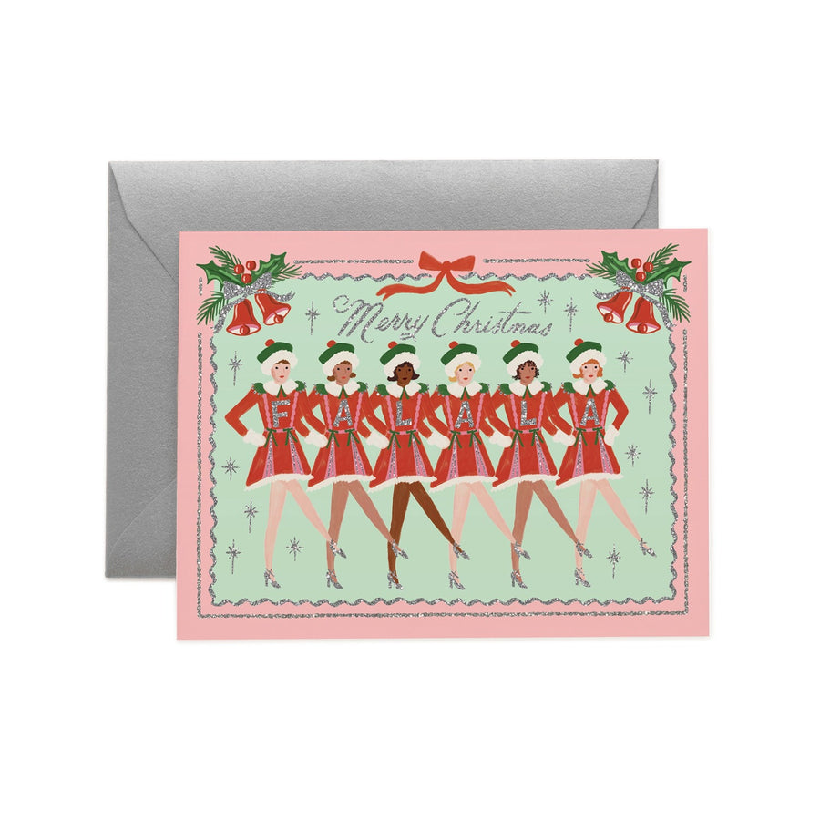 Fa La La Christmas Card