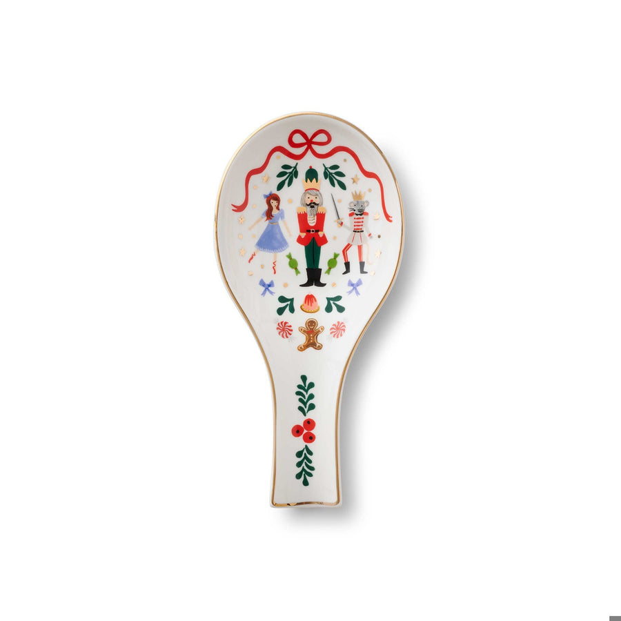 Nutcracker Porcelain Spoon Rest