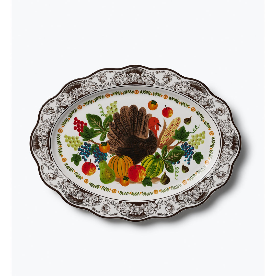 Harvest Porcelain Serving Platter
