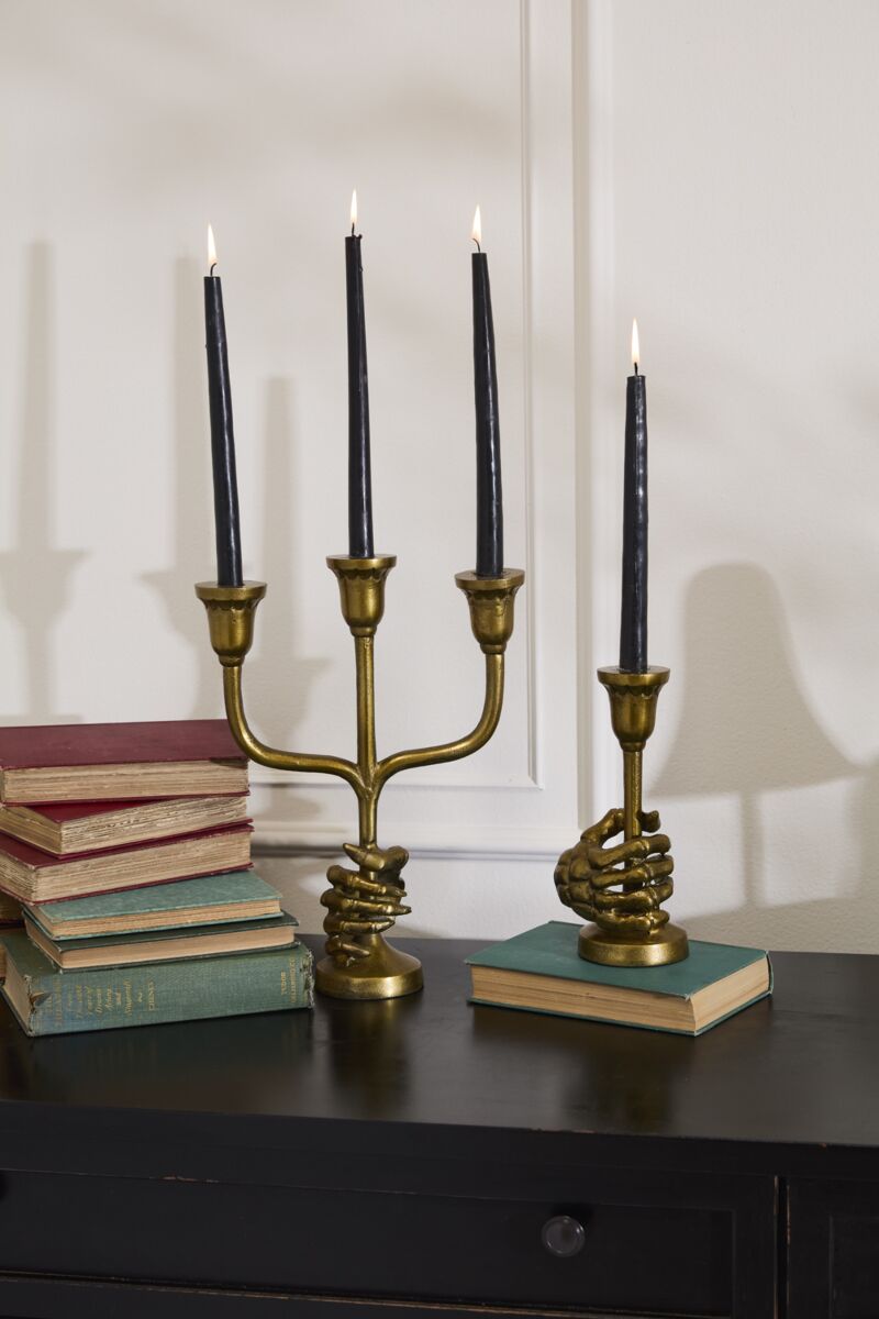 Skeleton Candleholder