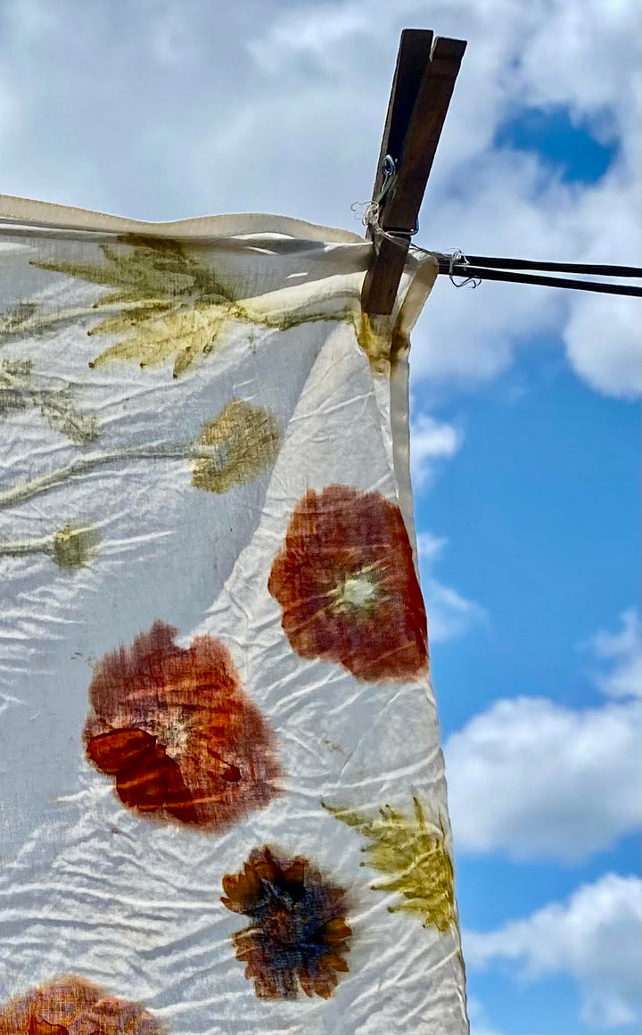 Eco-Printing With Summer Flowers