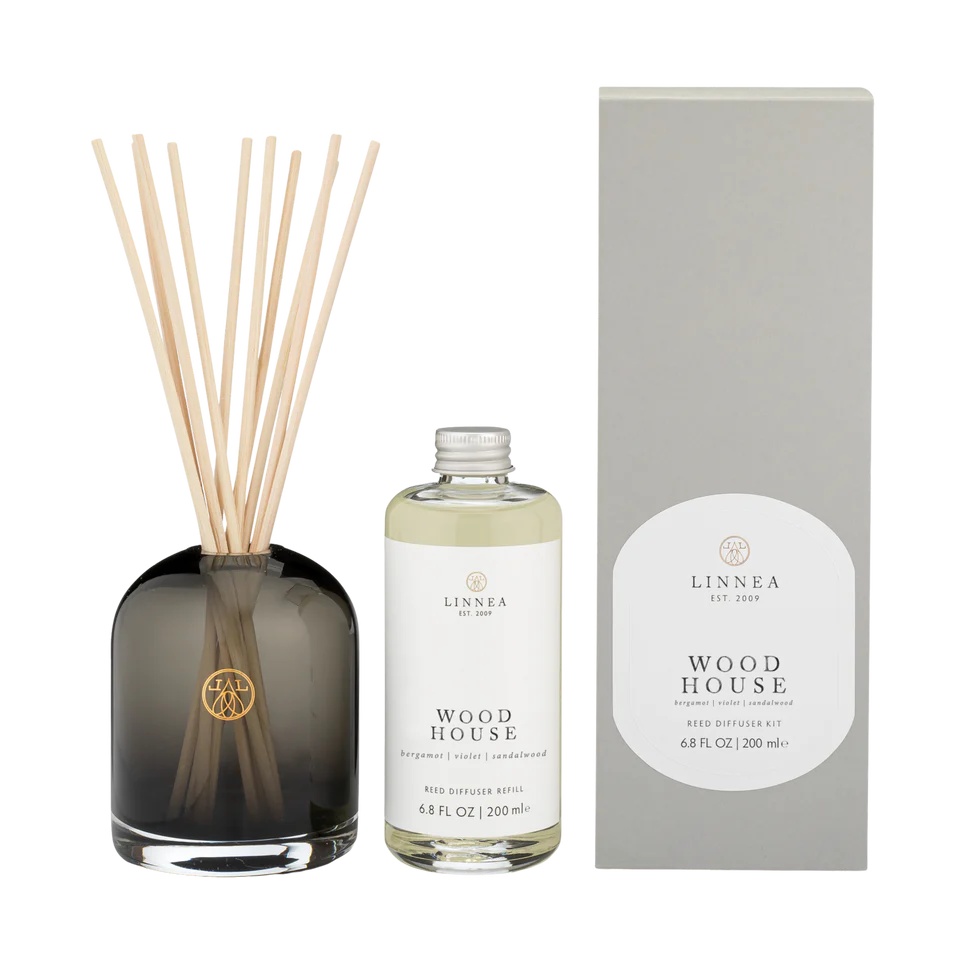 Wood House Reed Diffuser Kit