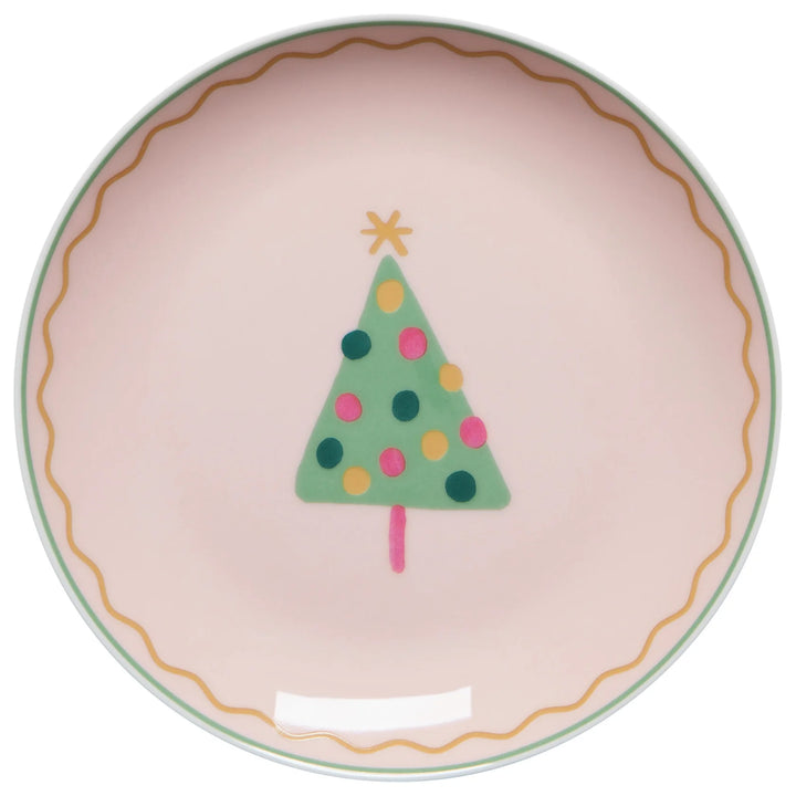 Glitzmas Christmas Appetizer Plate